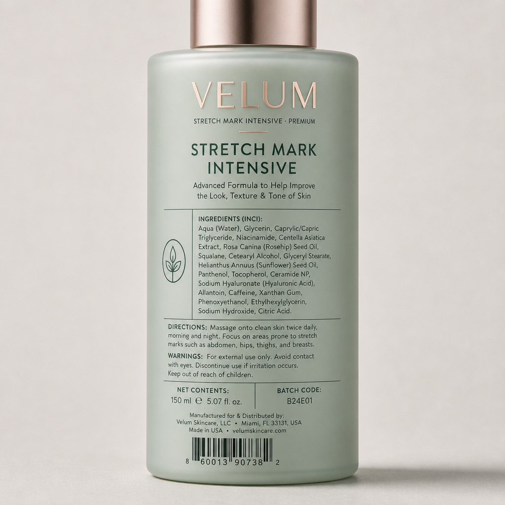 Stretch Mark Intensive - Label detail view